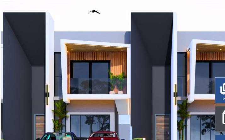 Mawa Residence proposed terrace home design in Galadimawa, Abuja — architectural illustration