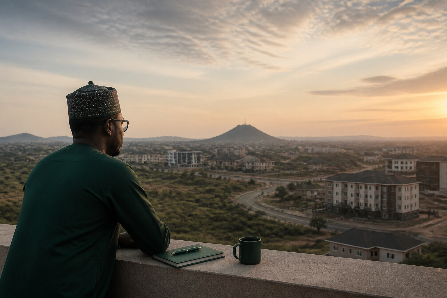 Editorial cover image for "Abuja Market Review: Diaspora Capital and Title Integrity"