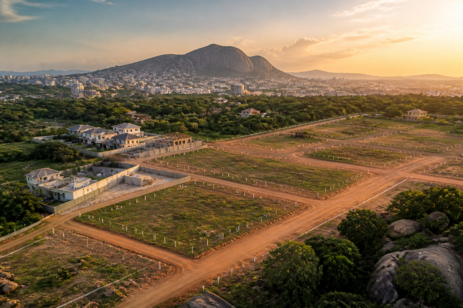 Editorial cover image for "Land Banking Nigeria: Growth in Abuja Satellite Districts"