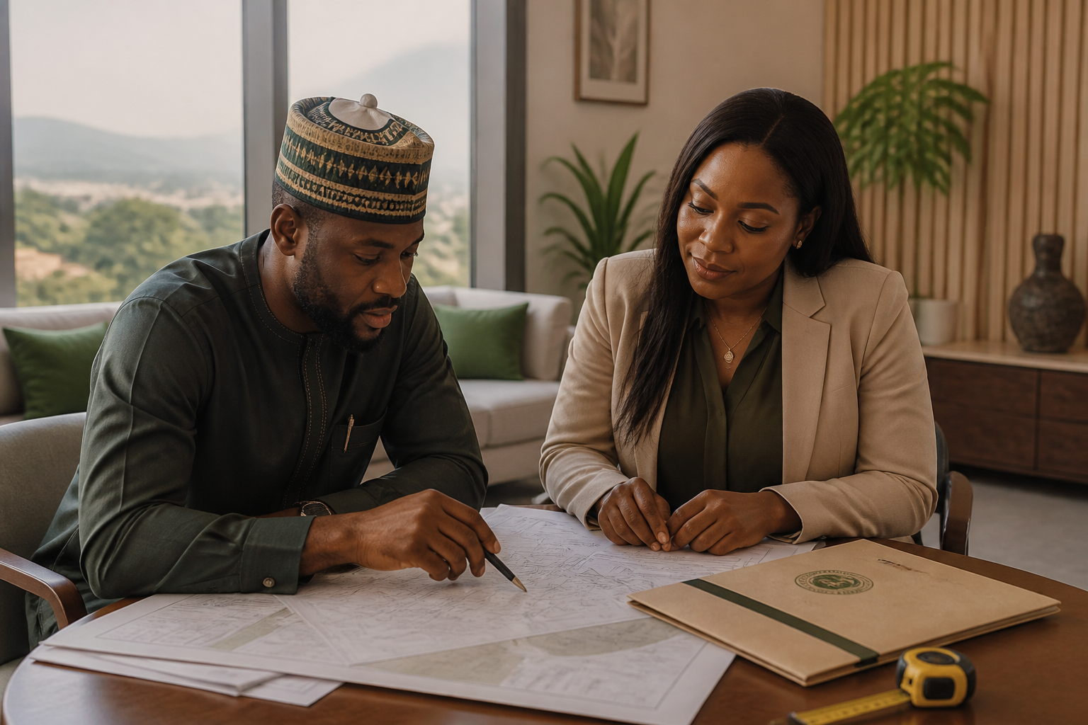 Editorial cover image for "When Rates Drop, Ground Rises: What the CBN Rate Cut Means for Abuja Real Estate"